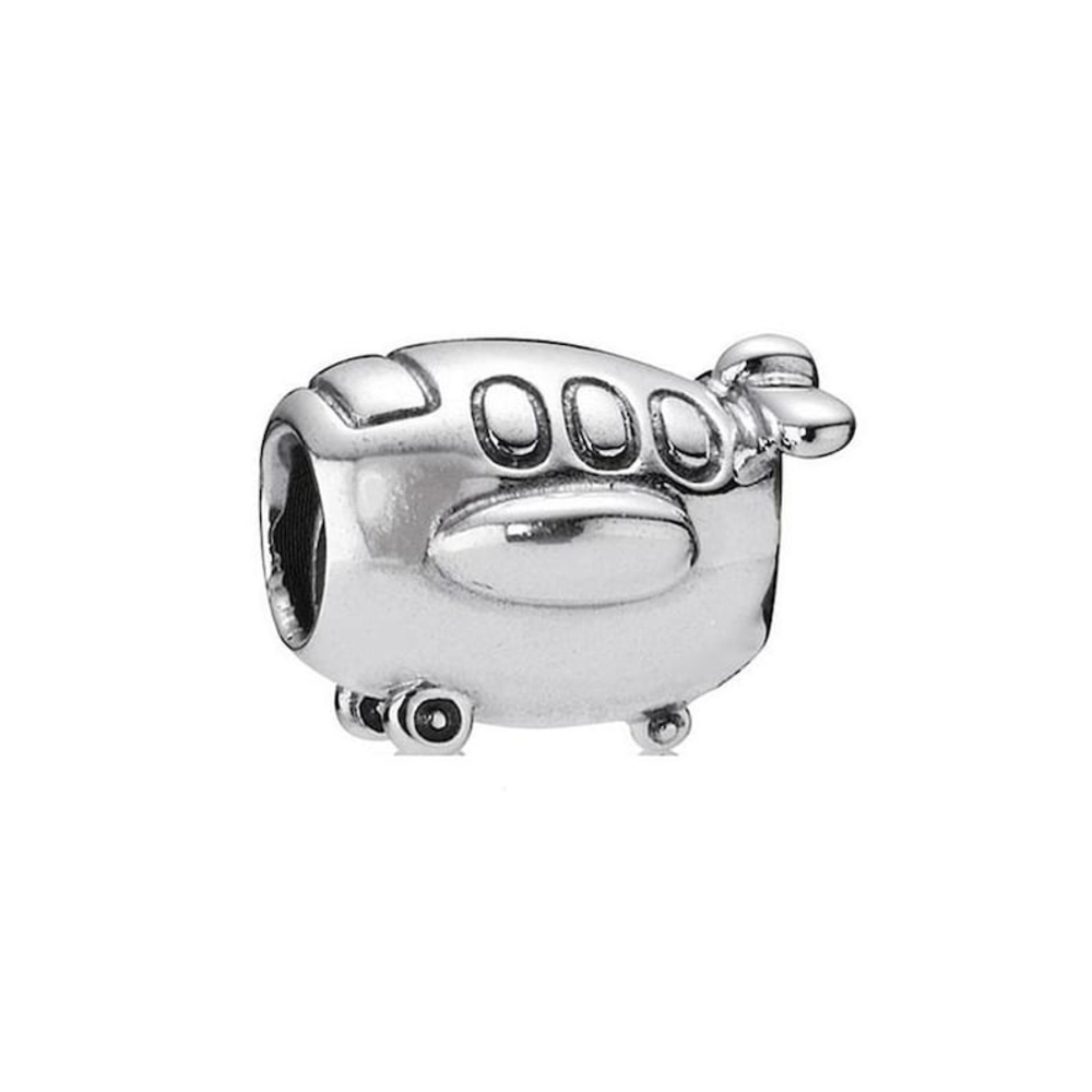 Pandora Silver Airplane Charm Bead